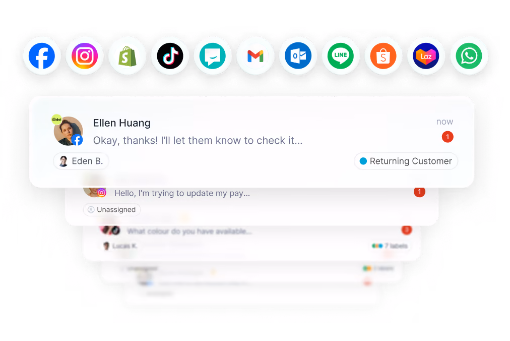 Zziipp inbox dashboard